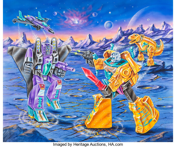 Art Unused "Generation 2" Artwork up for Auction Ben's World of